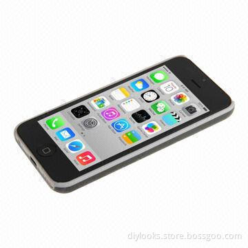 Decorative Skull Pattern Plastic Mobile Phone Case for iPhone 5C with Durable and Lightweight